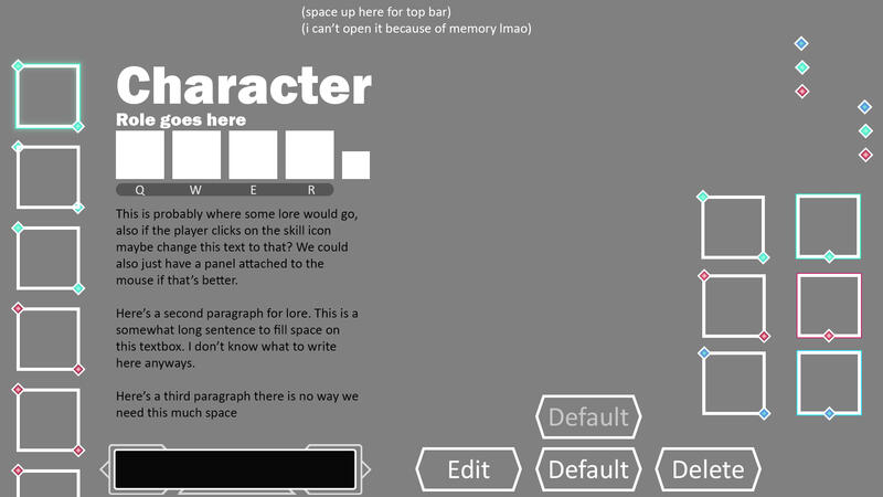 character screen 2023-2024 project